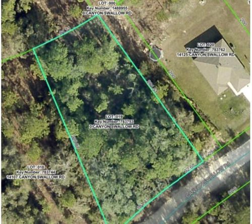 Lot 19 Canyon Swallow Road, Weeki Wachee, FL, 34614 | Card Image