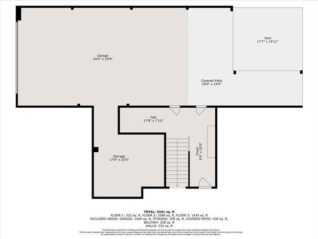 First Floor: The expansive 43' by 25' garage, paired with the covered patio that opens to the yard, is a standout feature unique to 2019 Du Barry. This thoughtful design not only maximizes functionality but also enhances indoor-outdoor living. The garage and patio connect to a welcoming hall/foyer with access to the main staircase, as well as a convenient side entry door—ideal for guests, deliveries, or everyday ease. | Image 35
