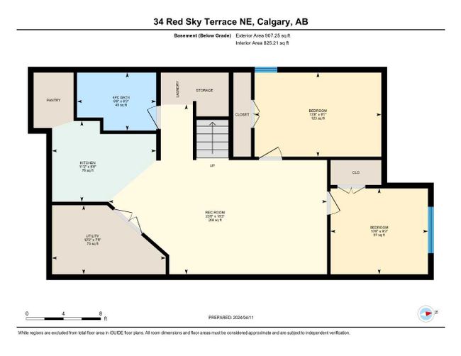 34 Red Sky Terrace Ne, Home with 6 bedrooms, 4 bathrooms and 4 parking in Calgary AB | Image 49