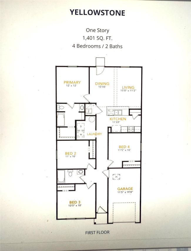 240 Blue Bird Ln, House other with 4 bedrooms, 2 bathrooms and null parking in Mineola TX | Image 4