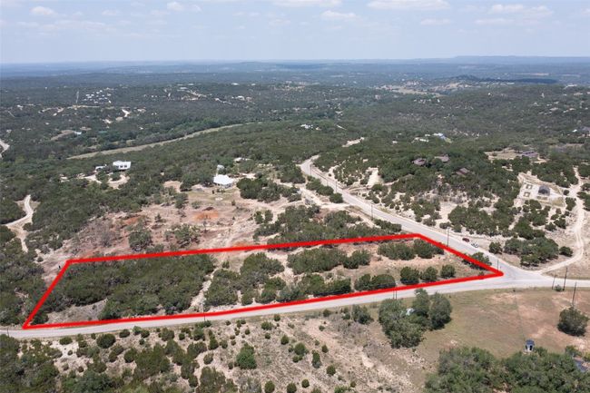 Aerial view of property's location featuring property parcel outlined | Image 24