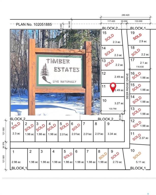 Land in Paddockwood Rm No. 520