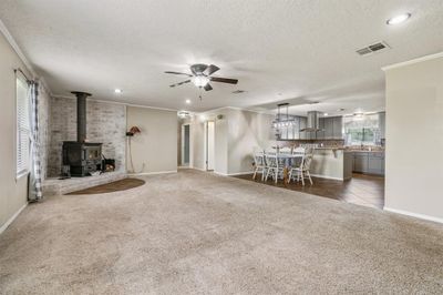 Upon entering your home you are welcomed by a massive living area and open floorplan. | Image 2