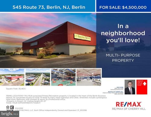 545 N Route 73, West Berlin, NJ, 08091 | Card Image