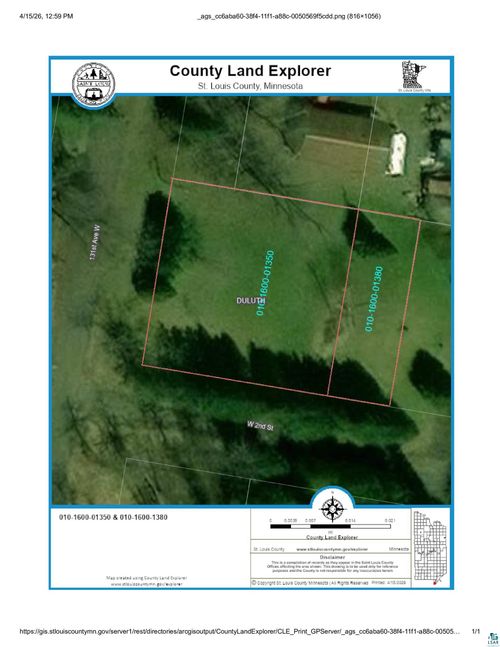 XX 2nd St, Duluth, MN, 55808 | Card Image