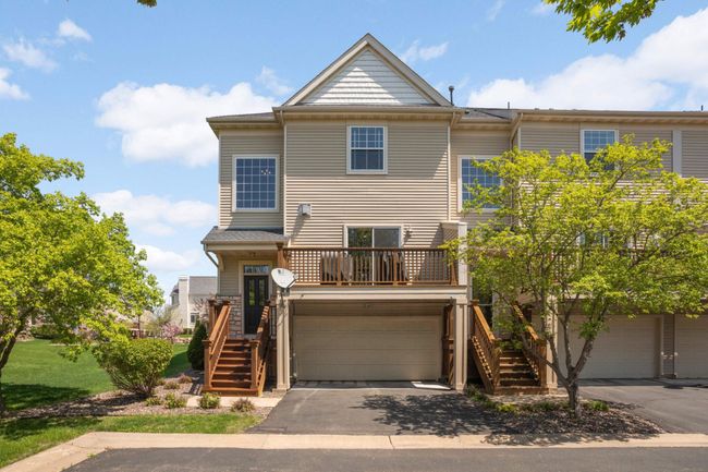 Back entry, deck and tuck under insulated/heated garage. Plenty of guest parking around home. | Image 34