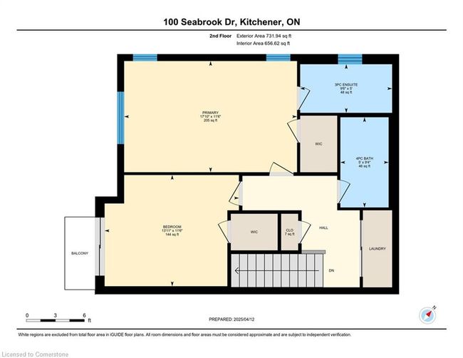 100 Seabrook Dr, Townhouse with 2 bedrooms, 3 bathrooms and 1 parking in Kitchener ON | Image 28