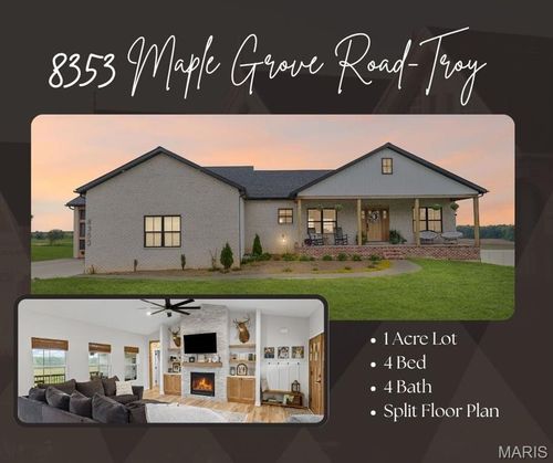 8353 Maple Grove Rd, Troy, IL, 62294-3219 | Card Image