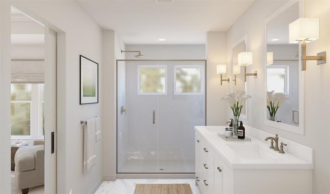Serene primary bath (*Artist rendering used for illustration purposes only.) | Image 11