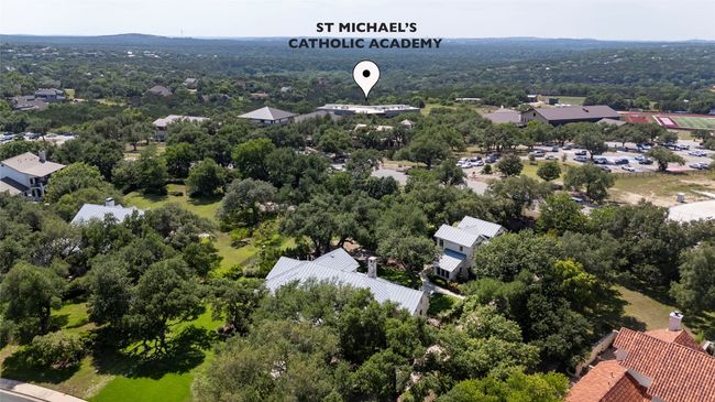 St. Michaels Prep right out the back gate. Pre k to 12th grade. It couldn't be any easier to get the kids to school | Image 29