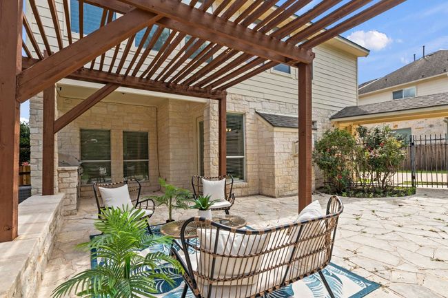 View of patio / terrace with a pergola | Image 32