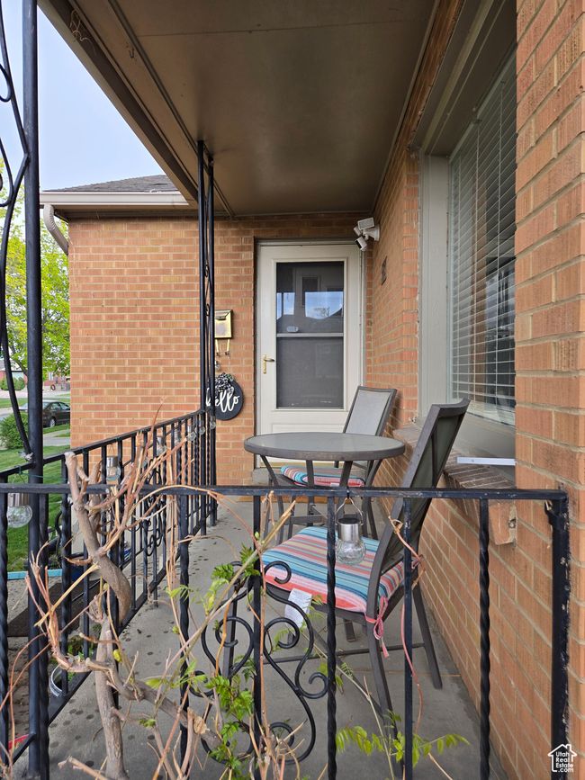 Balcony with a porch | Image 4