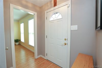 Foyer entrance featuring light hardwood / wood-style flooring | Image 3