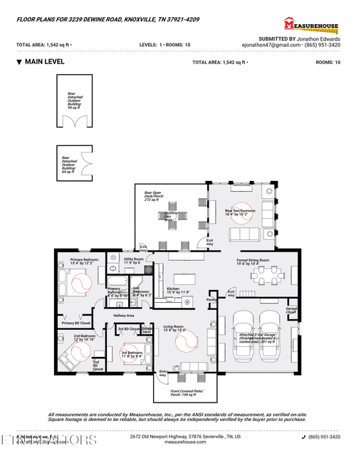 3239 Dewine Rd, Knoxville, TN, 37921-4209 | Card Image