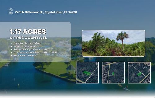 7576 N Bitteroot Drive, Crystal River, FL, 34428 | Card Image