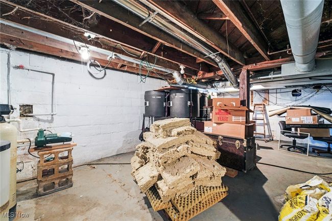 View of unfinished basement | Image 37