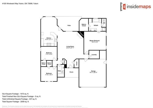 4105 Windward Way, Yukon, OK, 73099 | Card Image