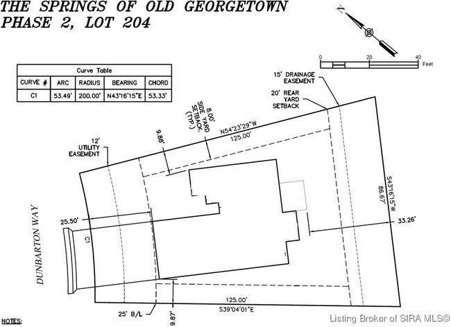 LOT-204 - 1030 Dunbarton Way, Home with 3 bedrooms, 2 bathrooms and null parking in Georgetown IN | Image 23