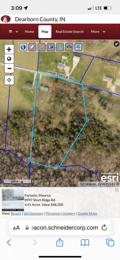 8997 Short Ridge Rd, Aurora, IN, 47001-9360 | Card Image