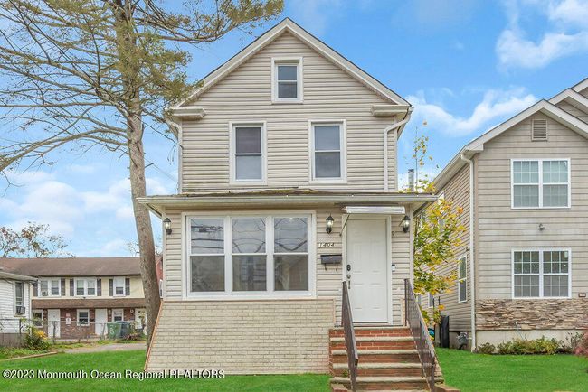 1404 Monroe Avenue, House other with 3 bedrooms, 1 bathrooms and null parking in Neptune Township NJ | Image 1