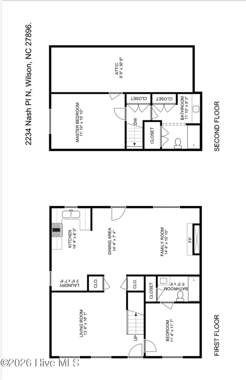 2234 Nash Pl N, Wilson, NC, 27896-1711 | Card Image