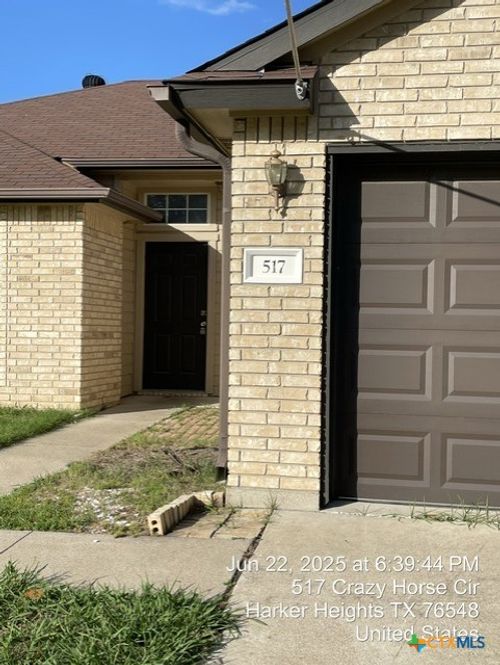 517 Crazy Horse Cir, Harker Heights, TX, 76548-7410 | Card Image