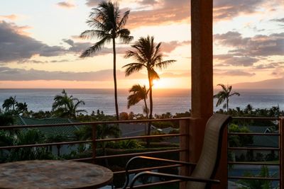 this is a great vantage point from which to enjoy both! This 3-level property offers one of Wailea's Best Ocean View options on the market at present and affords an ever-changing Sunset View! | Image 2