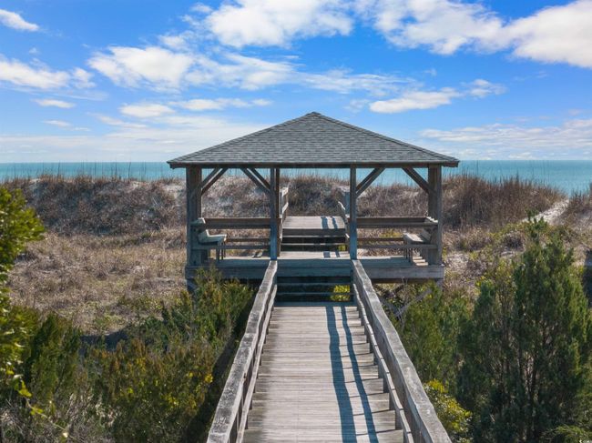 View of dock with a water view and a gazebo | Image 22