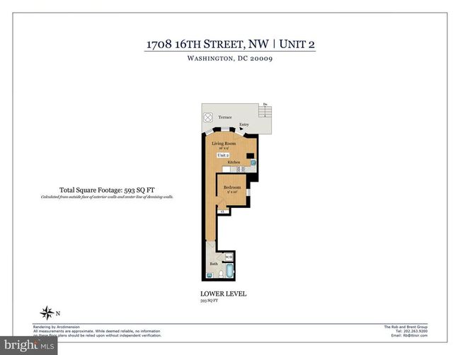 2 - 1708 16 Th St Nw, Condo with 1 bedrooms, 1 bathrooms and null parking in WASHINGTON DC | Image 11