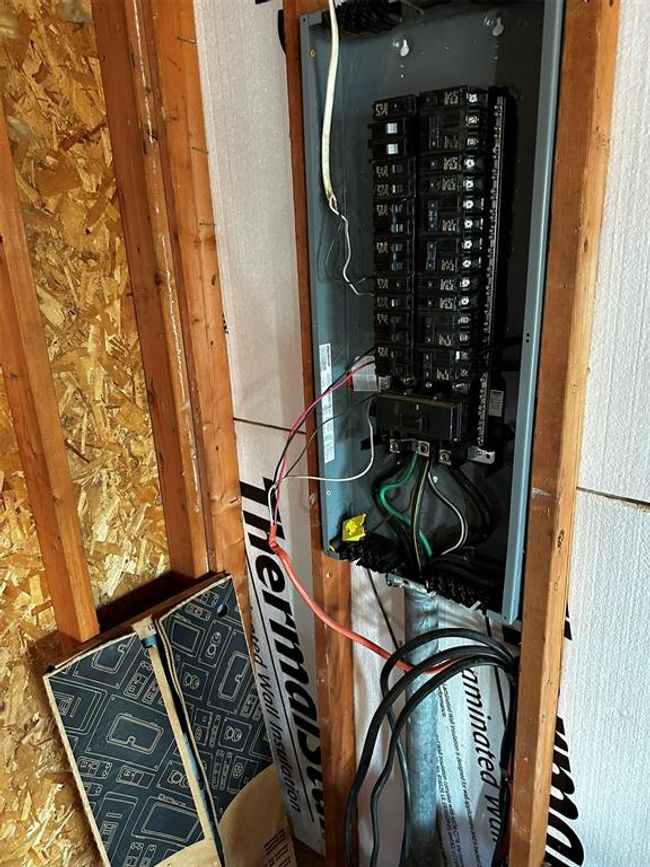 NEW over sized panel, new 200amp service, piggy back 100 amp to shop installed. all 6ga wires ran under house, pre wired for Generatour | Image 21
