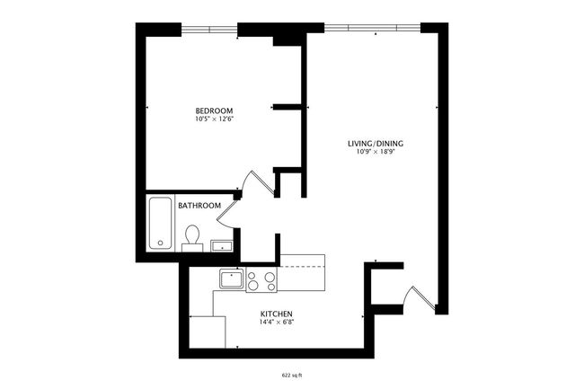 APT-507 - 515 W Wrightwood Ave, Home with 1 bedrooms, 1 bathrooms and null parking in CHICAGO IL | Image 12