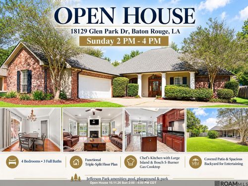 18129 Glen Park Dr, Baton Rouge, LA, 70817-9529 | Card Image