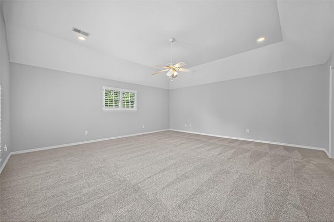Upstairs Primary Bedroom, could be used as a craft room or anything you imagine (no downstairs neighbors)! | Image 33
