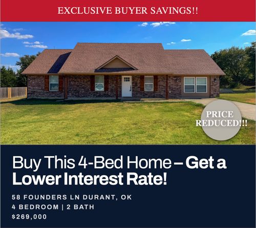 58 Founders Ln, Durant, OK, 74701-1000 | Card Image