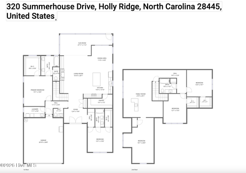320 Summerhouse Dr, Holly Ridge, NC, 28445-6003 | Card Image