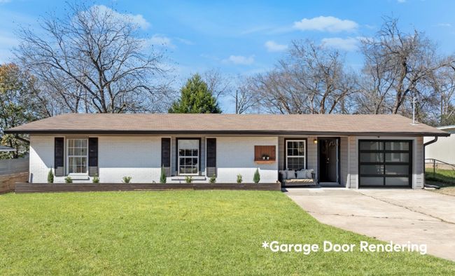 Garage door rendering of an updated garage door. | Image 7