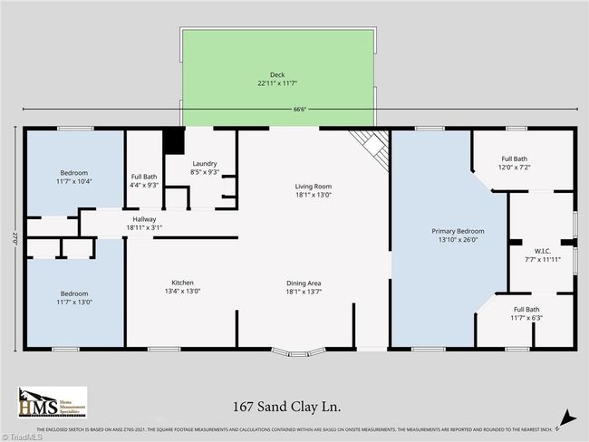 167 Sand Clay Ln, House other with 3 bedrooms, 3 bathrooms and null parking in Mocksville NC | Image 23