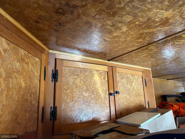 IMG_9407.jpeg ceiling and cupboards inside yellow mobile home | Image 32