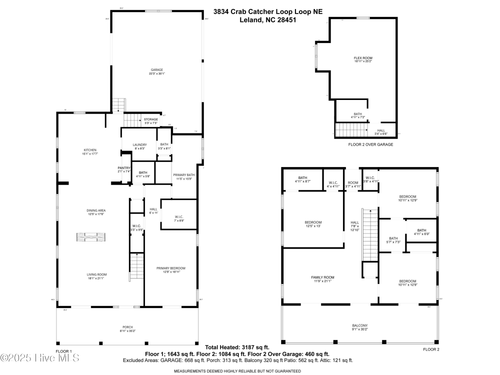 3834 Crab Catcher Loop Ne, Leland, NC, 28451-4523 | Card Image