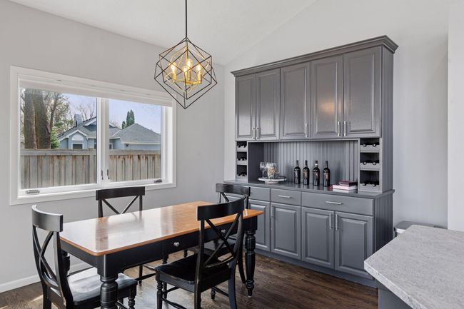 This stylish built-in comes in handy when entertaining as well as providing extra storage space | Image 8
