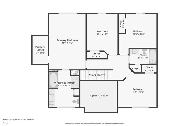290 Liberty Heights Dr, House other with 4 bedrooms, 4 bathrooms and null parking in Chaska MN | Image 60