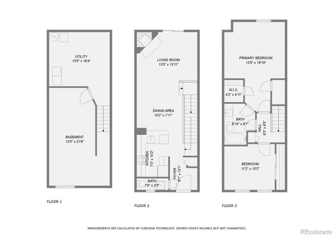 8197 S Fillmore Way, Townhouse with 2 bedrooms, 2 bathrooms and null parking in Centennial CO | Image 28