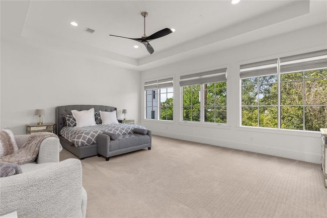 Massive primary retreat w/ plenty of space for a seating area. | Image 30