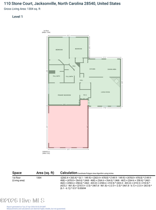 110 Stone Ct, Jacksonville, NC, 28540-9240 | Card Image