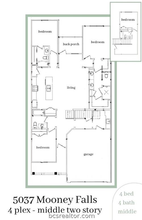 5037 Mooney Falls Dr, Bryan, TX, 77802-1451 | Card Image