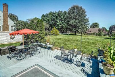 Dine and grill on the beautiful deck with sunshade. | Image 3