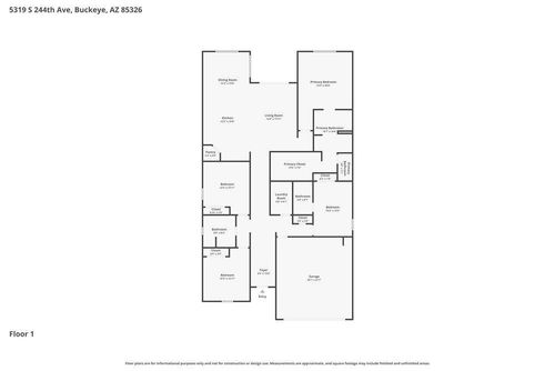 5319 S 244th Ave, Buckeye, AZ, 85326-2687 | Card Image