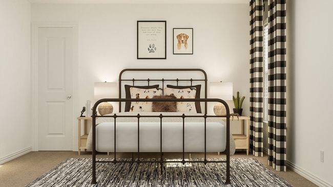 Bedroom with carpet | Image 11