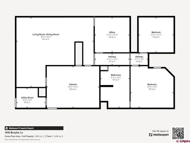 1840 Broyles Ln, House other with 3 bedrooms, 1 bathrooms and null parking in Antonito CO | Image 34