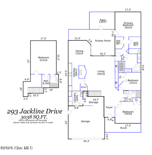 293 Jackline Dr, Hampstead, NC, 28443-3534 | Card Image